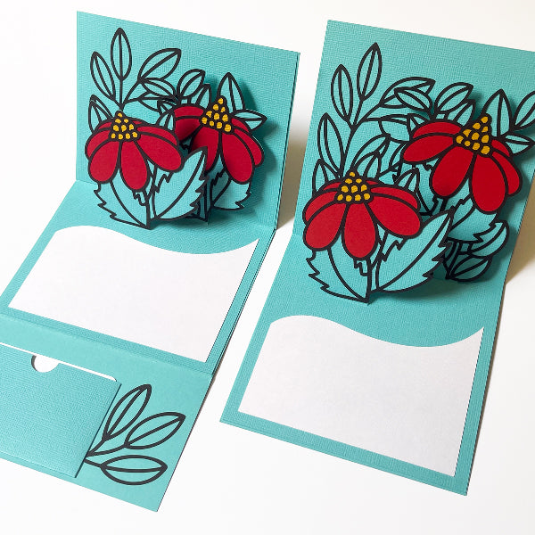 Coneflowers pop-up cards