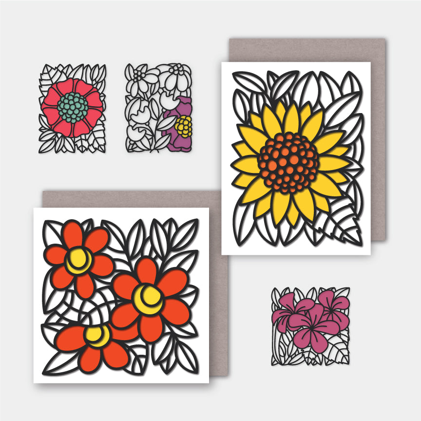 Enchanted Garden card designs - Signature Collection