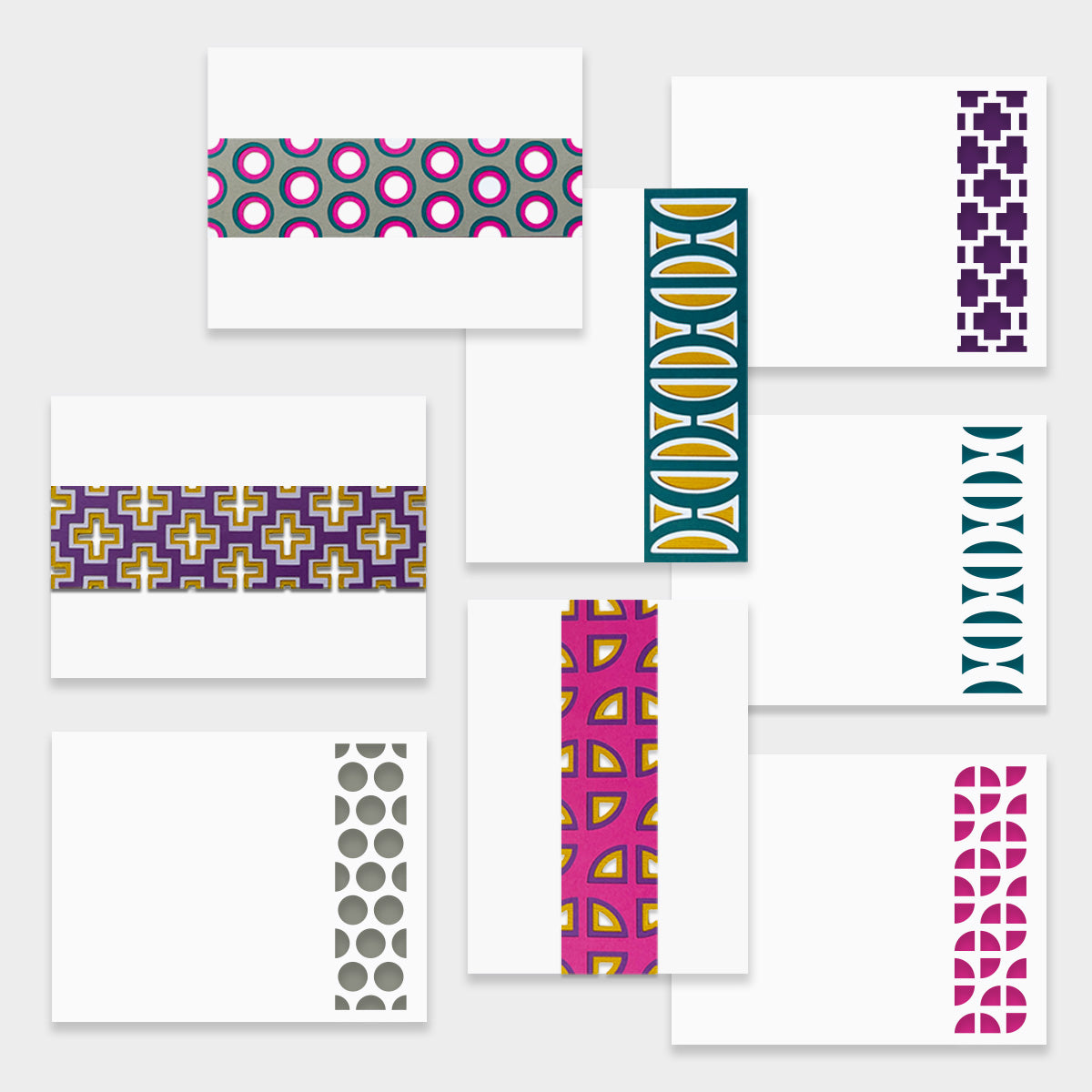 Geometric borders and note cards – Patricia Zapata geometric-borders-and-note-cards-patricia-zapata