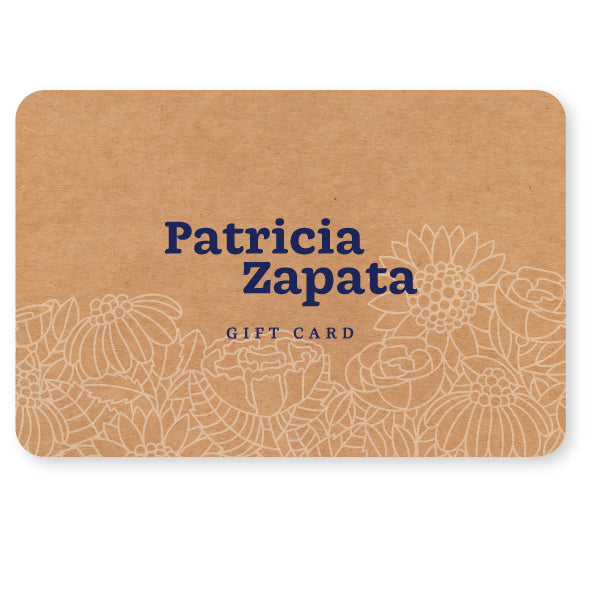 Patricia Zapata gift card