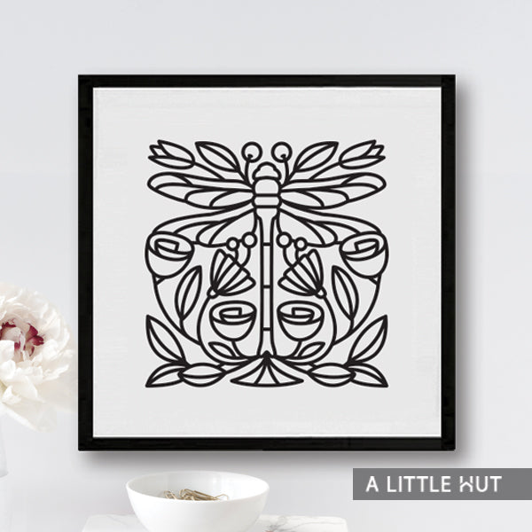 Dragonfly SVG file by Patricia Zapata for A Little Hut