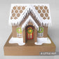 Gingerbread house gift box