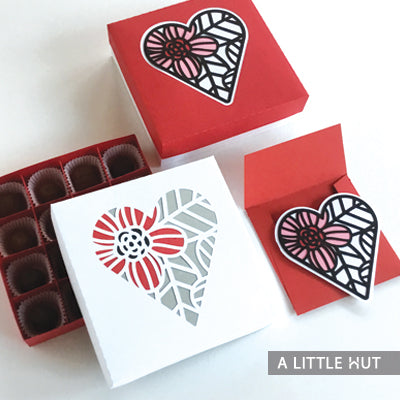 Garden heart gift set