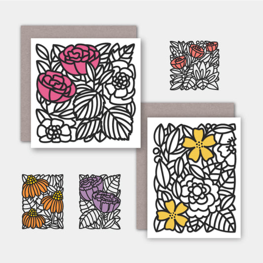 Enchanted Garden card designs - Signature Collection