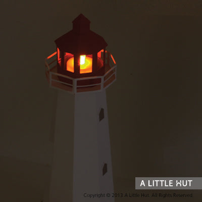 Lighthouse gift box/ tea light holder