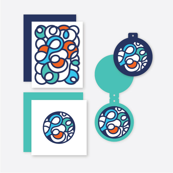 Squiggles card set